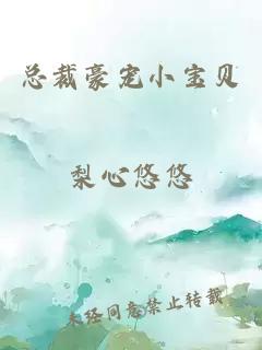 总裁豪宠小宝贝